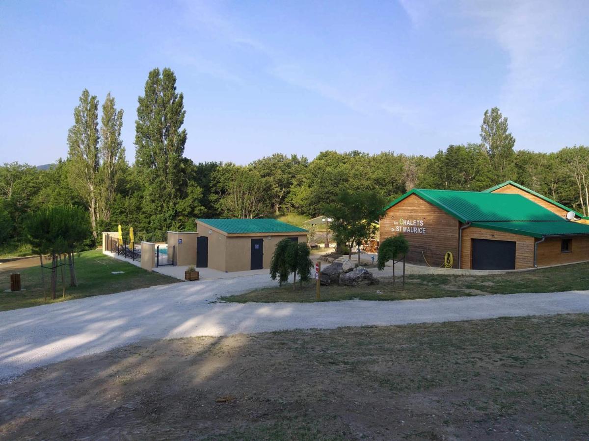 Les Chalets De Saint Maurice Dieulefit Exterior foto
